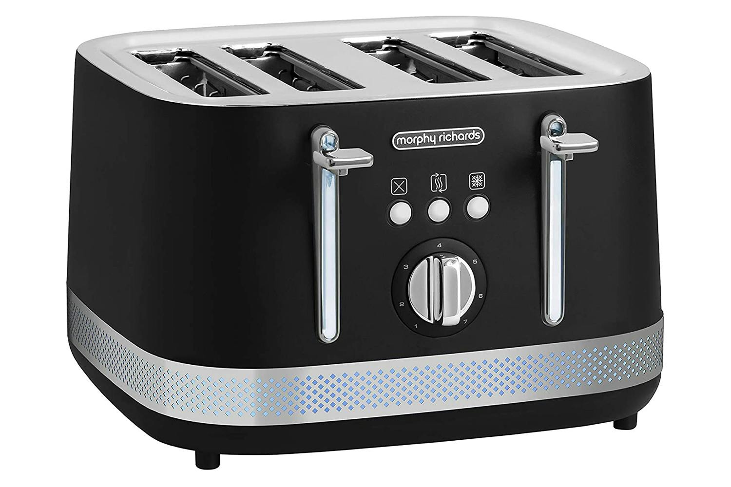 Morphy Richards Illumination 4 Slice Toaster | 248020 | Black