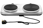 Russell Hobbs 2 Plate Mini Hob | 15199 | Stainless Steel Russell Hobbs 2 Plate Mini Hob | 15199 | Stainless Steel