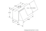 Bosch Series 2 60cm Integrated Cooker Hood | DEM66AC00B Bosch Series 2 60cm Integrated Cooker Hood | DEM66AC00B