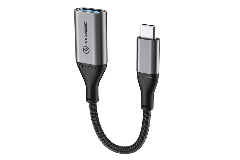 Alogic Super Ultra USB 3.1 USB-C to USB-A Adapter | Space Grey Alogic Super Ultra USB 3.1 USB-C to USB-A Adapter | Space Grey