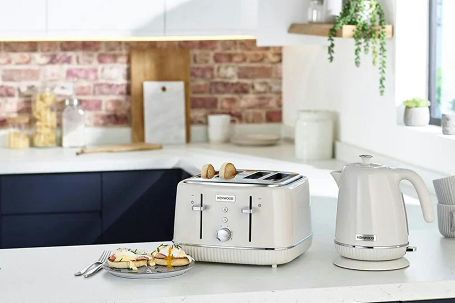 Kenwood Elegancy Collection 4 Slot Toaster | TFP10.A0CR | Cream