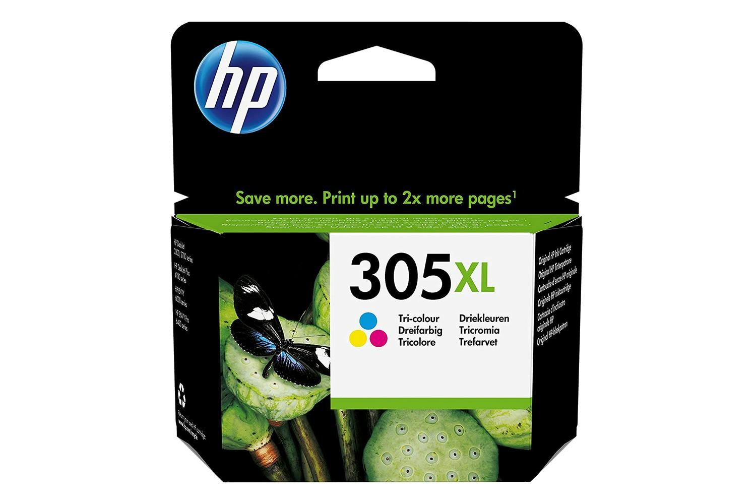 HP 305XL High Yield Original Ink Cartridge | Tri-Colour