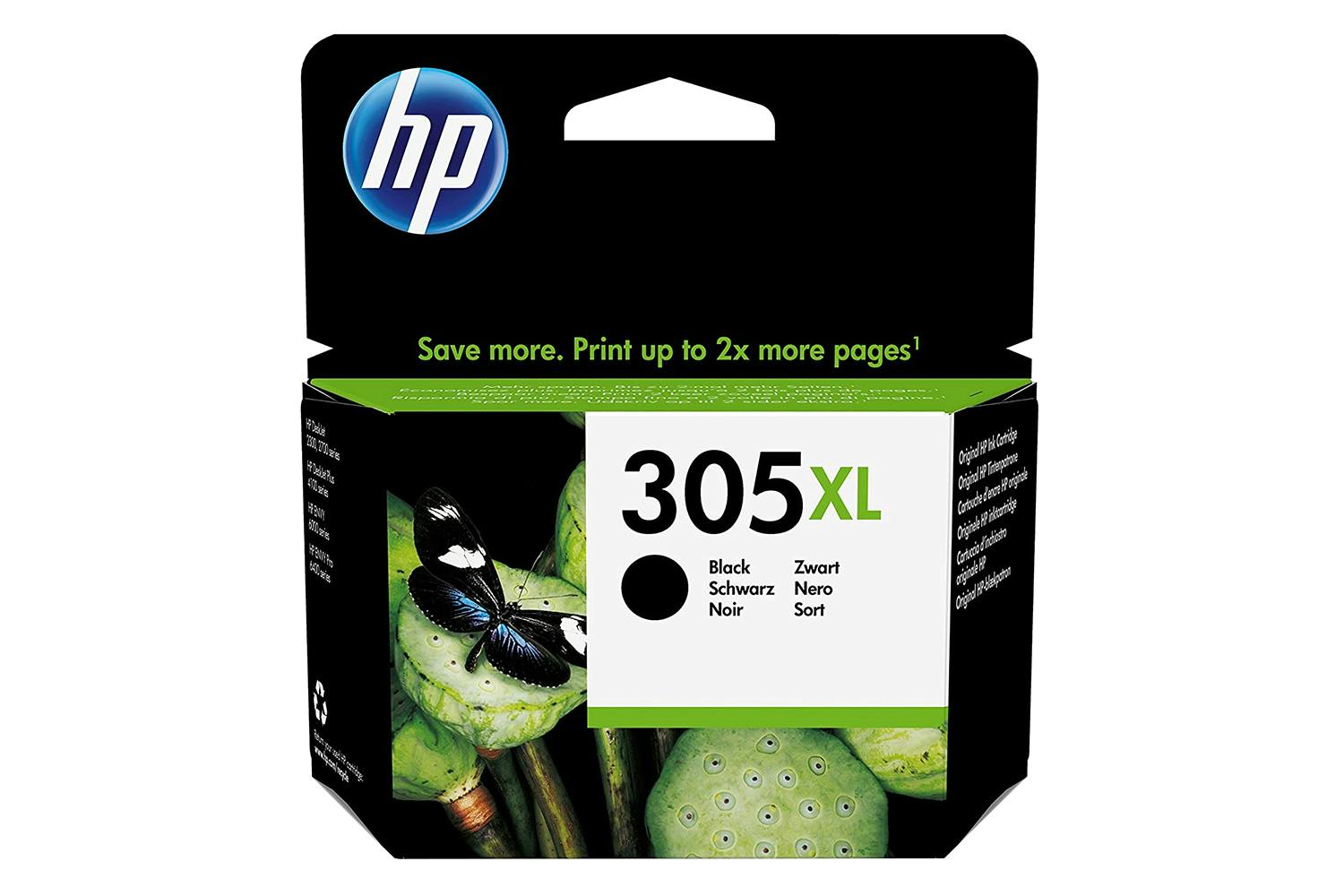 HP 305XL High Yield Original Ink Cartridge | Black
