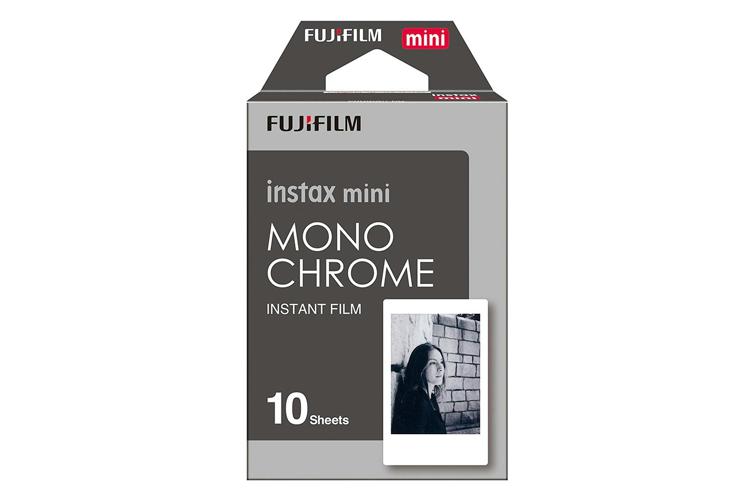 Fujifilm Instax Mini Instant Film Monochrome | 10 Sheets