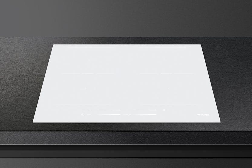 Smeg 60cm Build-in Induction Hob | SI2M7643DW | White Smeg 60cm Build-in Induction Hob | SI2M7643DW | White