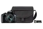 Canon EOS 2000D Camera with EF-S 18-55mm IS II Lens Shoulder Bag & SD Card | Black Canon EOS 2000D Camera with EF-S 18-55mm IS II Lens Shoulder Bag & SD Card | Black