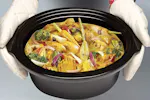 Morphy Richards 6.5L Ceramic Slow Cooker | 461013 | Brushed Stainless Steel Morphy Richards 6.5L Ceramic Slow Cooker | 461013 | Brushed Stainless Steel