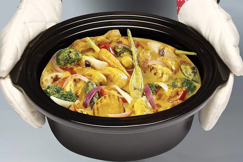 Morphy Richards 6.5L Ceramic Slow Cooker | 461013 | Brushed Stainless Steel Morphy Richards 6.5L Ceramic Slow Cooker | 461013 | Brushed Stainless Steel