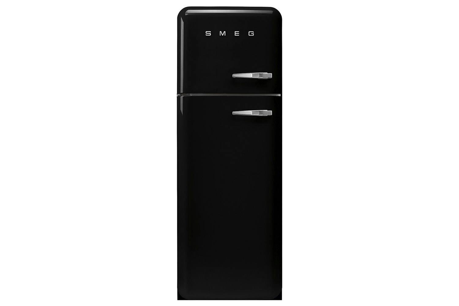 Smeg 50's Retro Style Freestanding Fridge Freezer | FAB30LBL5UK | Black