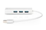 Manhattan USB 3 Port Hub & Lan Adapter Manhattan USB 3 Port Hub & Lan Adapter