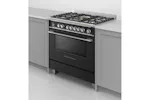 Fisher & Paykel 90cm Dual Fuel Range Cooker | OR90SCG6B1 | Black Fisher & Paykel 90cm Dual Fuel Range Cooker | OR90SCG6B1 | Black