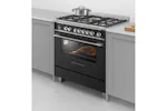 Fisher & Paykel 90cm Dual Fuel Range Cooker | OR90SCG6B1 | Black Fisher & Paykel 90cm Dual Fuel Range Cooker | OR90SCG6B1 | Black
