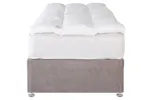 The Linen Room | Soft & Light Breathable Mattress Topper | Double | 4ft6 The Linen Room | Soft & Light Breathable Mattress Topper | Double | 4ft6