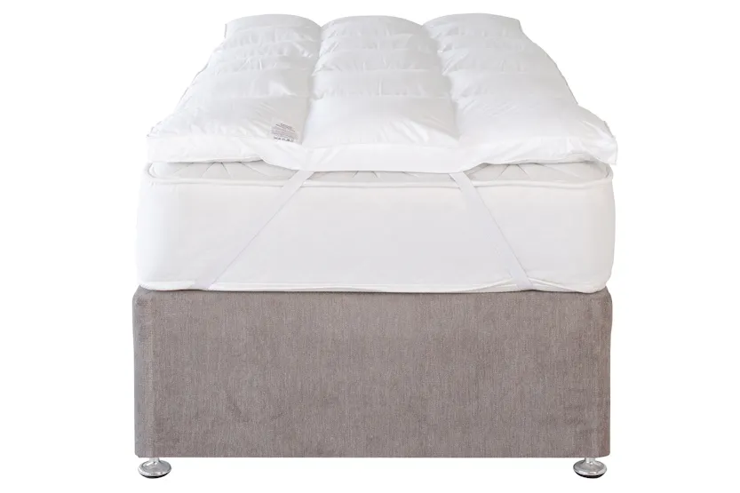 The Linen Room | Soft & Light Breathable Mattress Topper | King | 5ft The Linen Room | Soft & Light Breathable Mattress Topper | King | 5ft