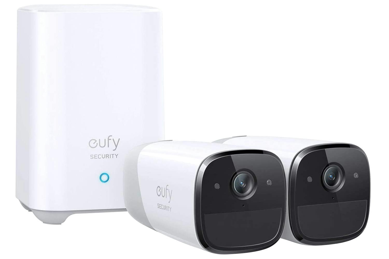 Eufy Wireless 2 Pro 2K 2-Cam Kit Camera | White