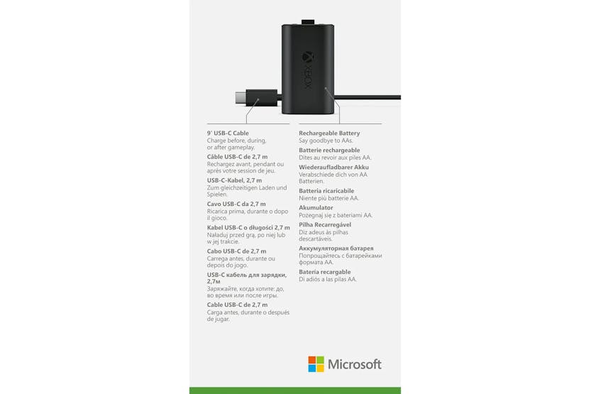 Microsoft Xbox Play and Charge Kit Microsoft Xbox Play and Charge Kit