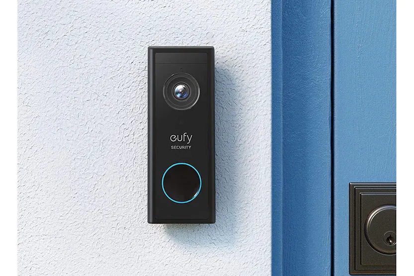 Eufy Wireless Video Doorbell with Homebase 2 | Black Eufy Wireless Video Doorbell with Homebase 2 | Black