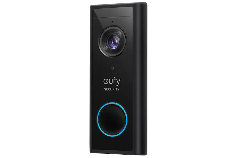 Eufy Wireless Add-on Video Doorbell | Black Eufy Wireless Add-on Video Doorbell | Black
