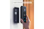 Eufy Wireless Add-on Video Doorbell | Black Eufy Wireless Add-on Video Doorbell | Black