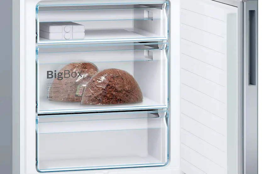 Bosch Serie 6 Freestanding Fridge Freezer | KGE49AICAG Bosch Serie 6 Freestanding Fridge Freezer | KGE49AICAG
