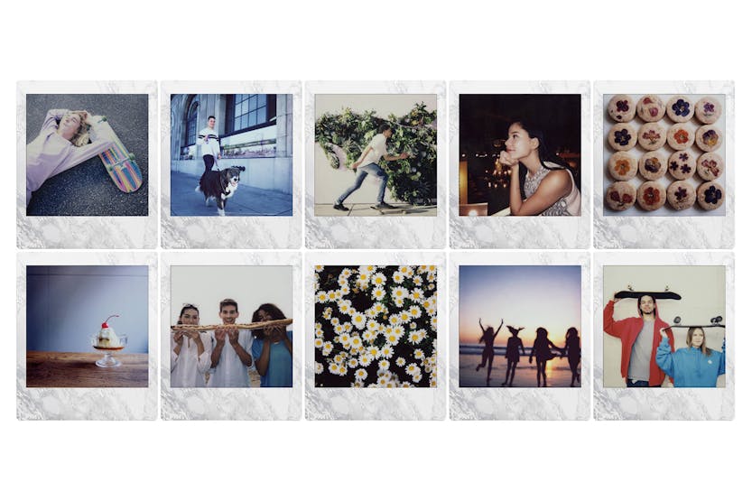 Fujifilm Instax Square Film | White Marble | 10 Sheets Fujifilm Instax Square Film | White Marble | 10 Sheets