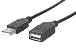Manhattan Hi-Speed USB Extension Cable | Black Manhattan Hi-Speed USB Extension Cable | Black