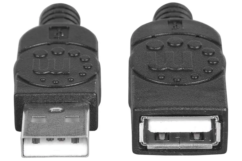 Manhattan Hi-Speed USB Extension Cable | Black Manhattan Hi-Speed USB Extension Cable | Black