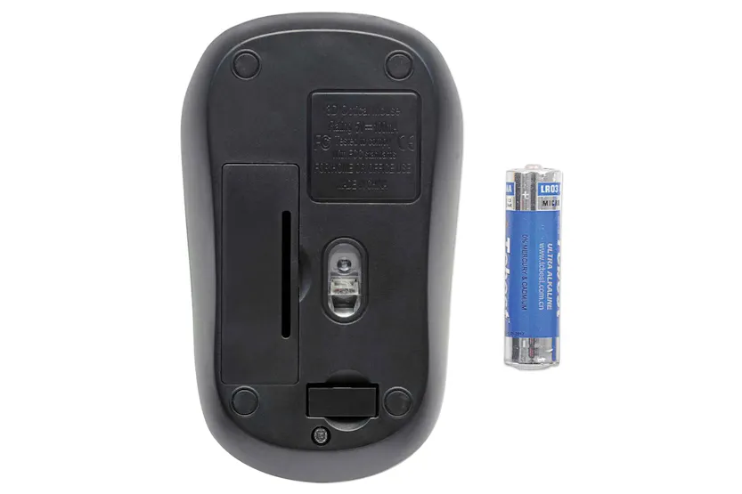 Manhattan Wireless Optical Mouse | Orange/Black Manhattan Wireless Optical Mouse | Orange/Black