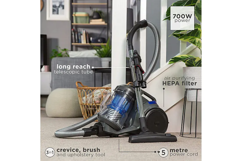 Russell Hobbs Titan2 Bagless Cylinder Vacuum Cleaner | RHCV4101 Russell Hobbs Titan2 Bagless Cylinder Vacuum Cleaner | RHCV4101