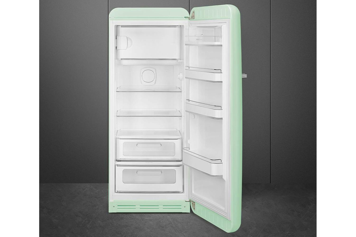 Smeg 50's Style Freestanding Fridge Freezer | FAB28RPG5 | Pastel Green