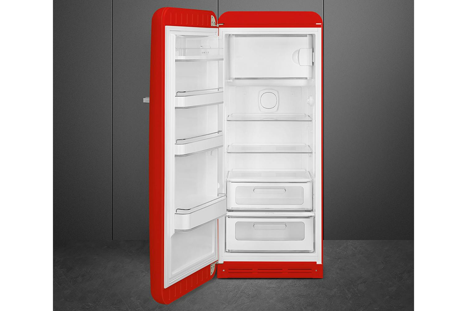 Smeg 50's Style Freestanding Fridge Freezer | FAB28LRD5UK | Red