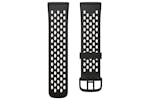 Fitbit Sense & Versa 3 Sport Band | Black / Lunar White | Small Fitbit Sense & Versa 3 Sport Band | Black / Lunar White | Small