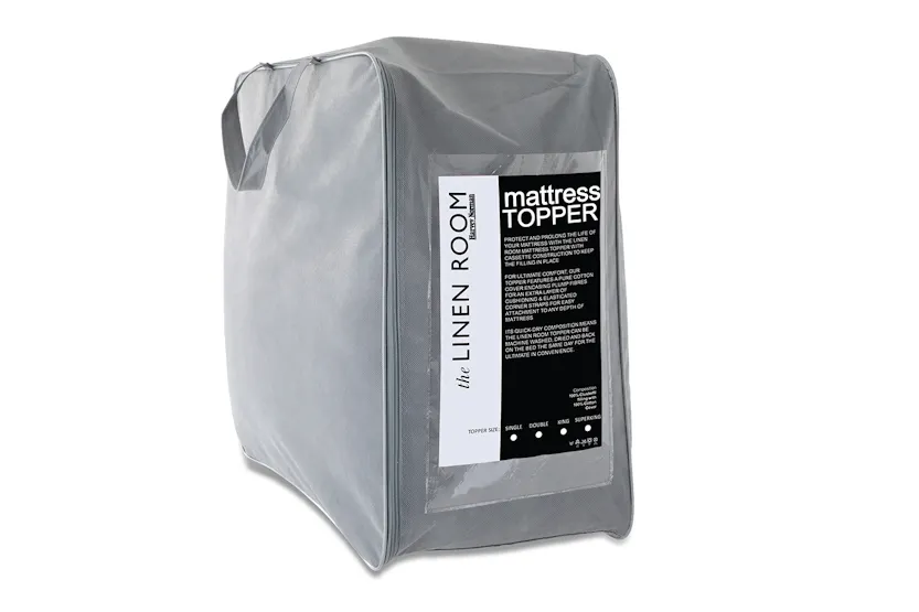 The Linen Room | Soft & Light Breathable Mattress Topper | King | 5ft The Linen Room | Soft & Light Breathable Mattress Topper | King | 5ft