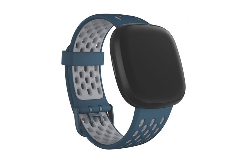 Fitbit Sense & Versa 3 Sport Band | Sapphire / Fog Grey | Large Fitbit Sense & Versa 3 Sport Band | Sapphire / Fog Grey | Large