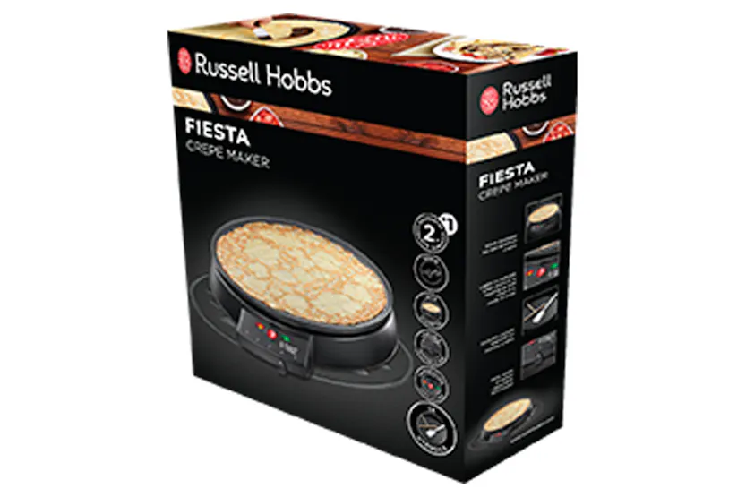 Russell Hobbs Crepe & Pancake Maker | 20920 | Black Russell Hobbs Crepe & Pancake Maker | 20920 | Black