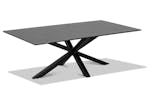 Harlie Rectangular Dining Table | 160 Cm | Black Harlie Rectangular Dining Table | 160 Cm | Black