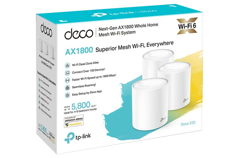 TP-Link AX1800 Whole Home Mesh Wi-Fi 6 System | 3 Pack