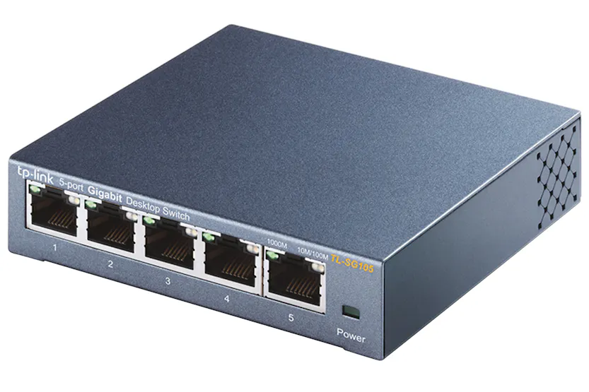 TP-Link 5-Port Metal Gigabit Desktop Switch TP-Link 5-Port Metal Gigabit Desktop Switch
