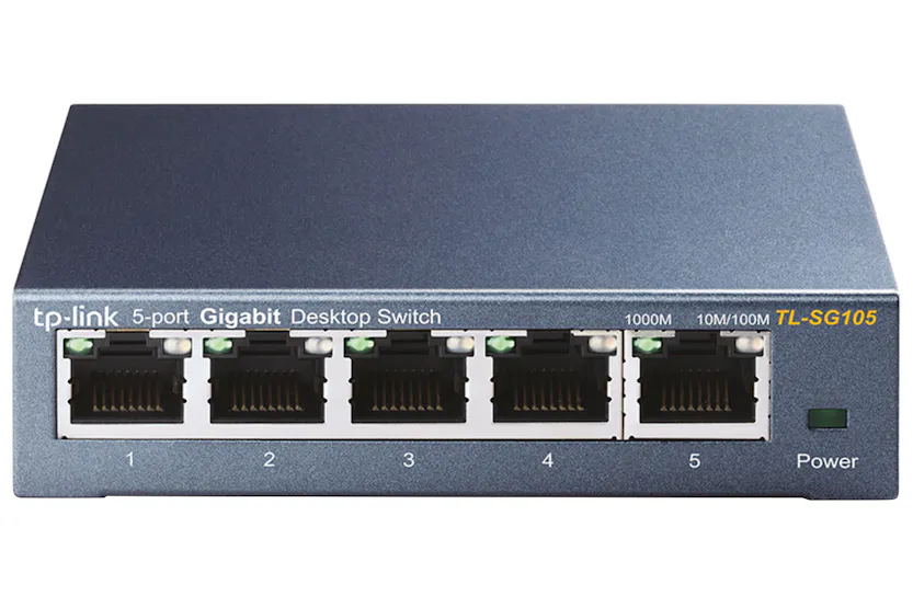 TP-Link 5-Port Metal Gigabit Desktop Switch TP-Link 5-Port Metal Gigabit Desktop Switch
