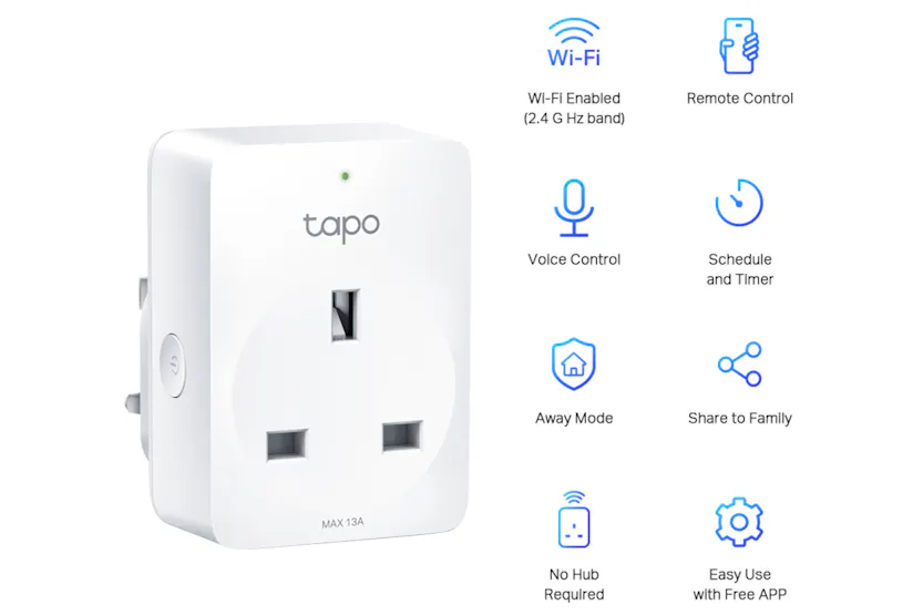 TP-Link Tapo Mini Smart Plug | White TP-Link Tapo Mini Smart Plug | White