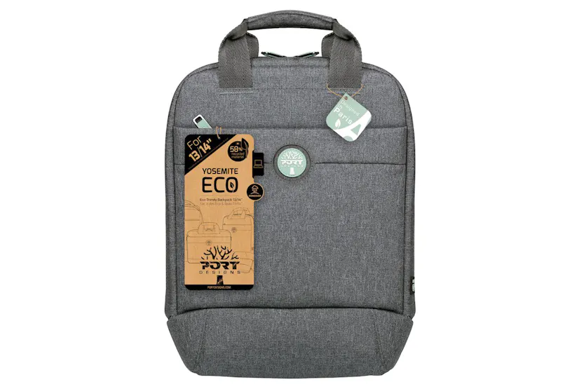 Port Yosemite 13/14" Eco-Trendy Laptop Backpack | Grey Port Yosemite 13/14" Eco-Trendy Laptop Backpack | Grey
