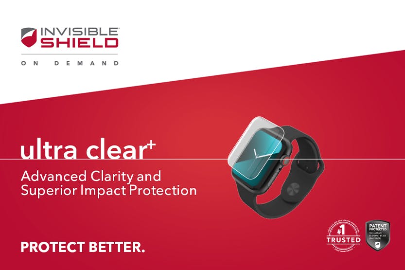 InvisibleShield Ultra Clear+ Wearable Screen Protector InvisibleShield Ultra Clear+ Wearable Screen Protector