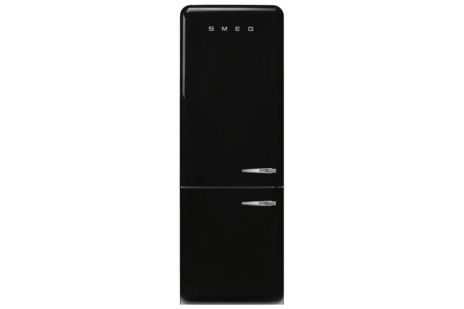 Smeg 50's Style Freestanding Fridge Freezer | FAB38LBL5 | Black