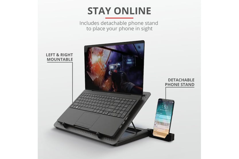 Trust GXT 1125 Quno Laptop Cooling Stand | 23581 Trust GXT 1125 Quno Laptop Cooling Stand | 23581
