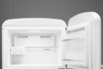 Smeg 50's Style Freestanding Fridge Freezer | FAB50RWH5 | White Smeg 50's Style Freestanding Fridge Freezer | FAB50RWH5 | White