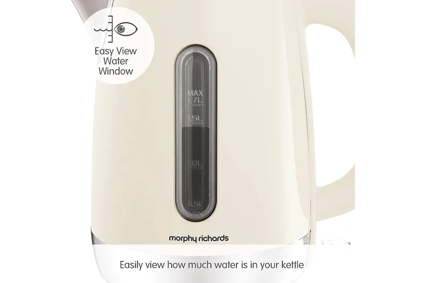 Morphy Richards Equip Jug Kettle | 102784 | Cream Morphy Richards Equip Jug Kettle | 102784 | Cream