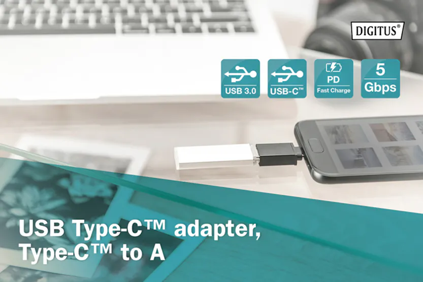 Digitus USB Type-C to Type-A Adaptor Digitus USB Type-C to Type-A Adaptor