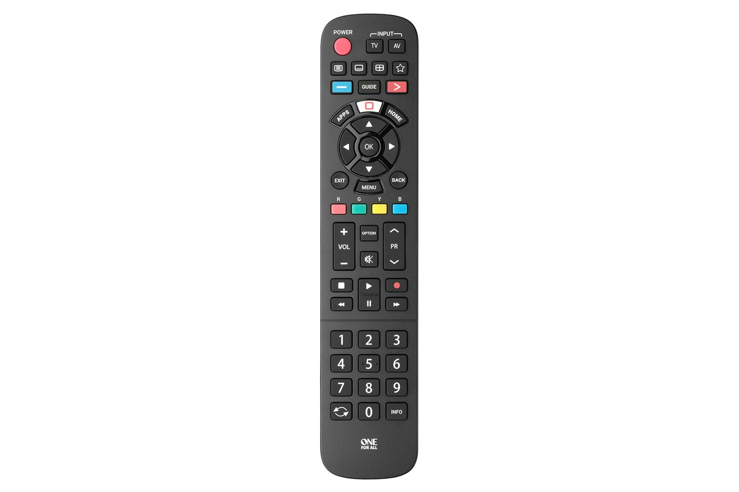 One for All Panasonic TV Replacement Remote Control | 67-URC4914