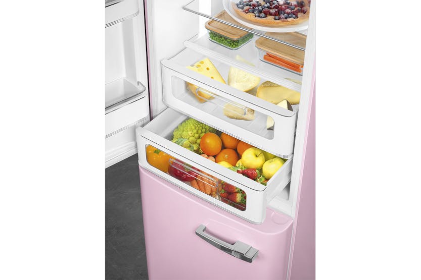 Smeg 50's Style Freestanding Fridge Freezer | FAB32LPK5 | Pink Smeg 50's Style Freestanding Fridge Freezer | FAB32LPK5 | Pink
