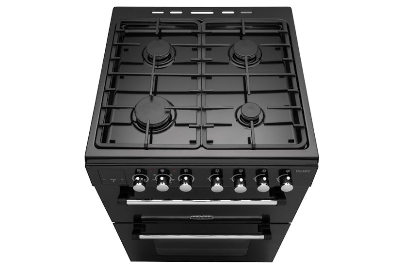 Rangemaster Classic 60cm Dual Fuel Cooker | CLA60DFFBL/C | Black Rangemaster Classic 60cm Dual Fuel Cooker | CLA60DFFBL/C | Black